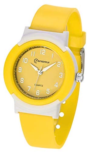 Kids Watches, Children Analogue Quartz Watch for Boys Girls Kids Waterproof Time Teach Watches, Color Dial Soft Band Wrist for Kids Sport Outdoor Wrist Watches - Image 2