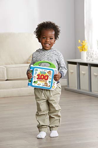 LeapFrog 601503 Learning Friends 100 Words Baby Book Educational and Interactive Bilingual Playbook Toy Toddler and Pre School Boys & Girls 1, 2, 3, 4+ Year Olds, Multi-Colour, One Size - Image 4