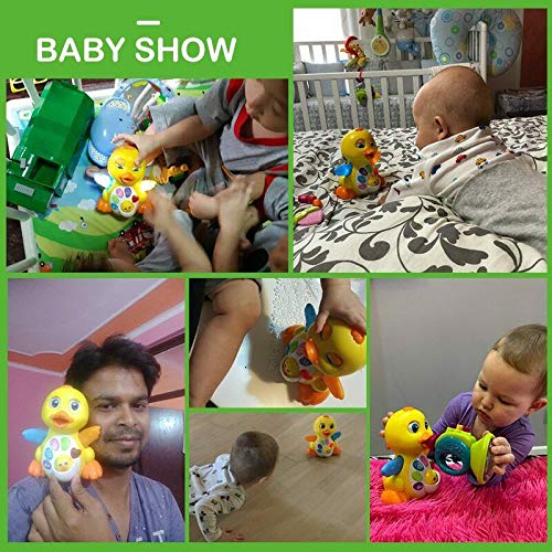 Starmood Dancing Singing Duck Light up Toy Musical Educational Toys for Kids Toddler - Image 4