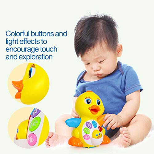 Starmood Dancing Singing Duck Light up Toy Musical Educational Toys for Kids Toddler - Image 3