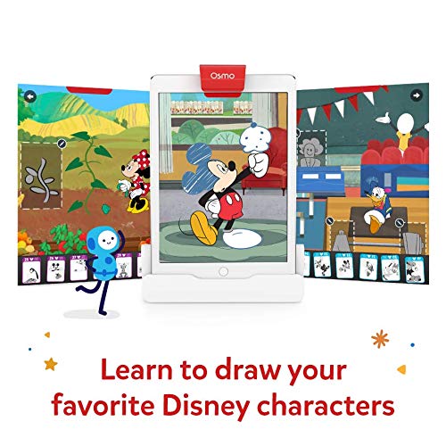 Osmo - Super Studio Disney Mickey Mouse & Friends Game - Ages 5 - 11 - Learn To Draw Your Clubhouse Favourites & Watch Them Come to Life - for iPad and Fire Tablet (Base Required) - Image 3