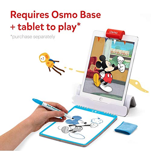 Osmo - Super Studio Disney Mickey Mouse & Friends Game - Ages 5 - 11 - Learn To Draw Your Clubhouse Favourites & Watch Them Come to Life - for iPad and Fire Tablet (Base Required) - Image 2
