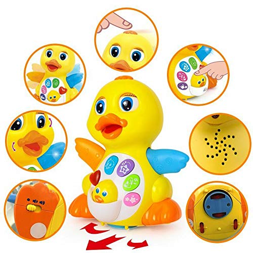 Starmood Dancing Singing Duck Light up Toy Musical Educational Toys for Kids Toddler - Image 6